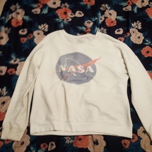 White nasa shirt